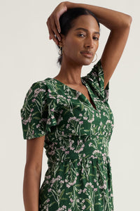 Seasalt Chateaux Dress in Yarrow Study Treetop