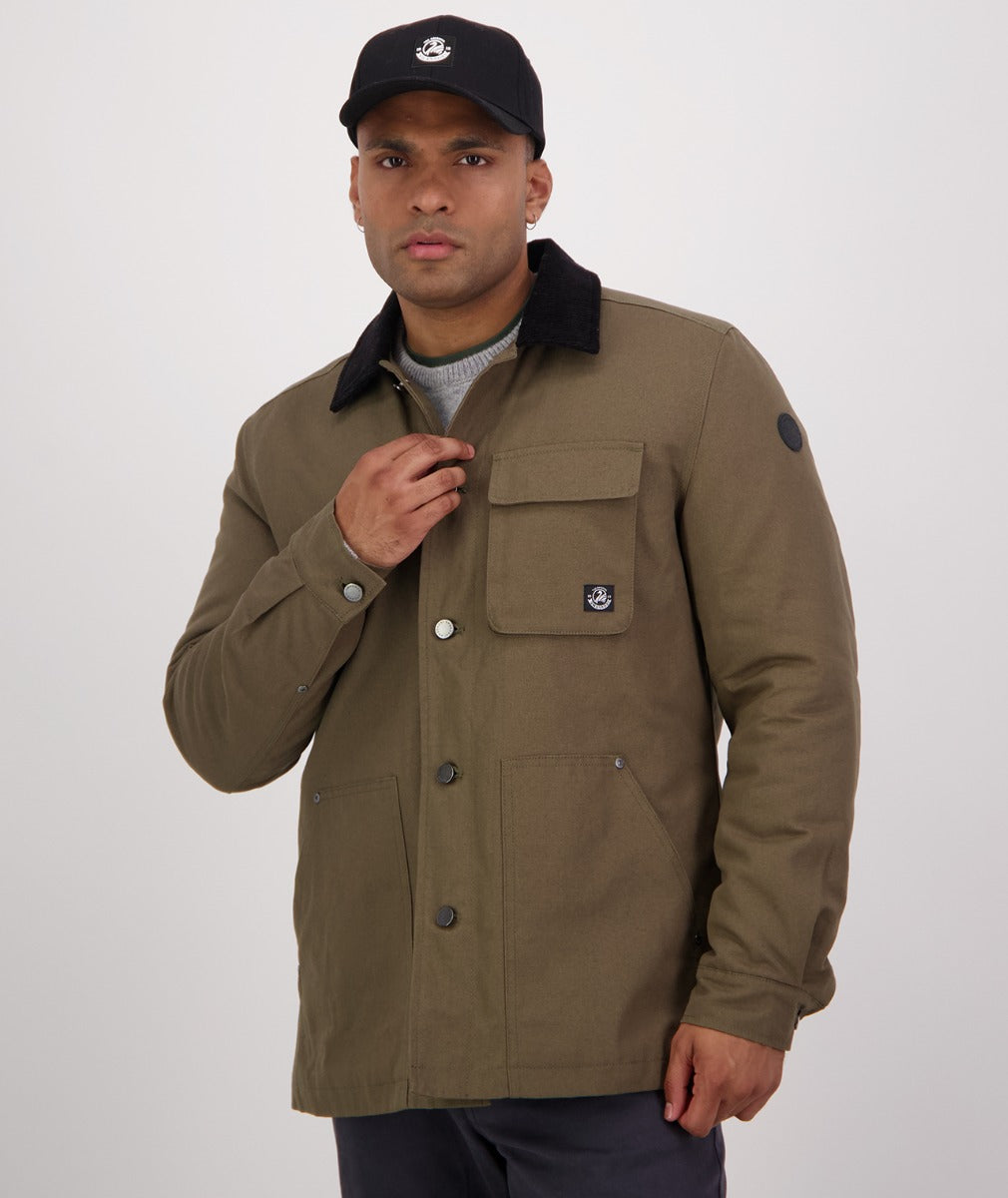 Swanndri Barrytown Jacket Dark Olive