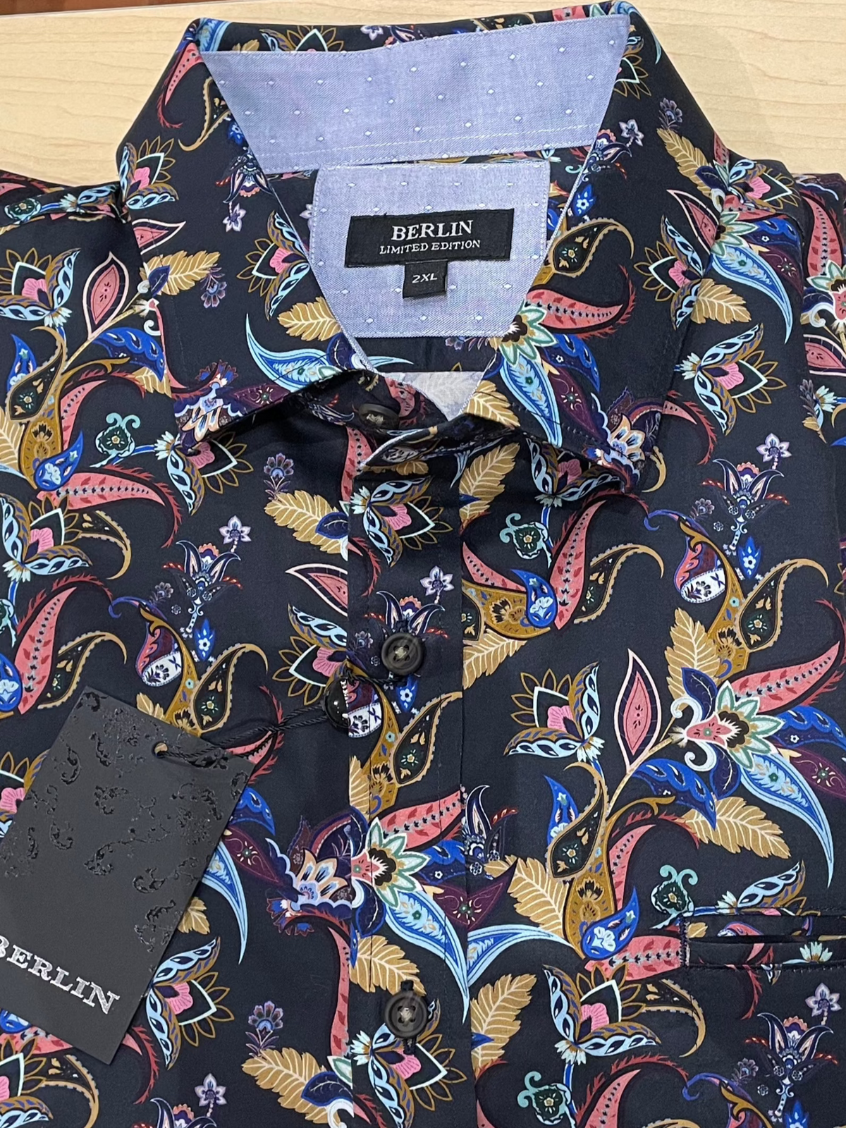 Men's Long Sleeve Shirt - Berlin L449