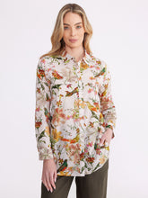 Load image into Gallery viewer, Yarra Trail Vintage Birds Overshirt
