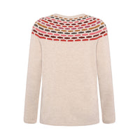 Mansted Brigitte Crew Jumper in Oat