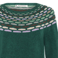 Mansted Brigitte Crew Jumper Emerald