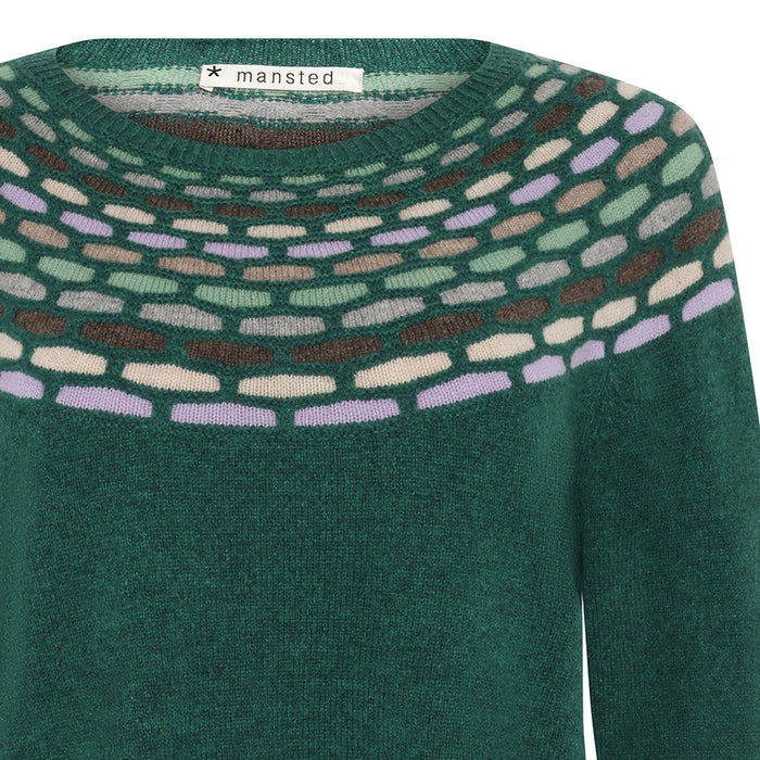 Mansted Brigitte Crew Jumper Emerald