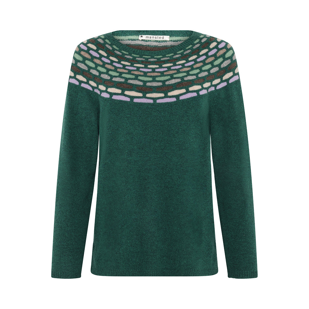 Mansted Brigitte Crew Jumper Emerald