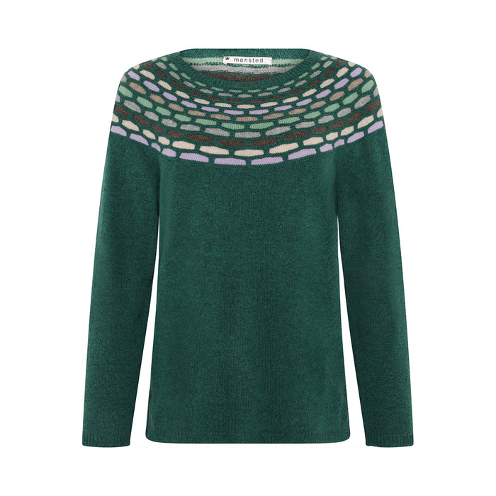 Mansted Brigitte Crew Jumper Emerald
