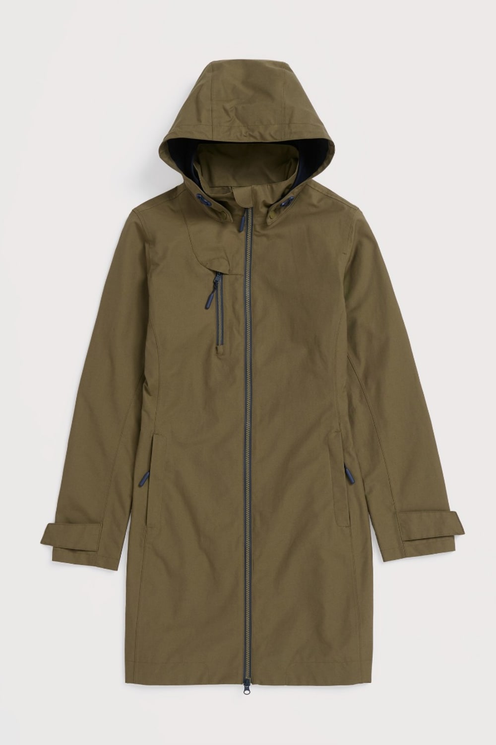 Seasalt Coverack Coat in Laurel