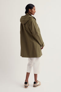 Seasalt Coverack Coat in Laurel