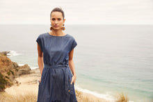 Load image into Gallery viewer, Yarra Trail Denim Button-Down Dress
