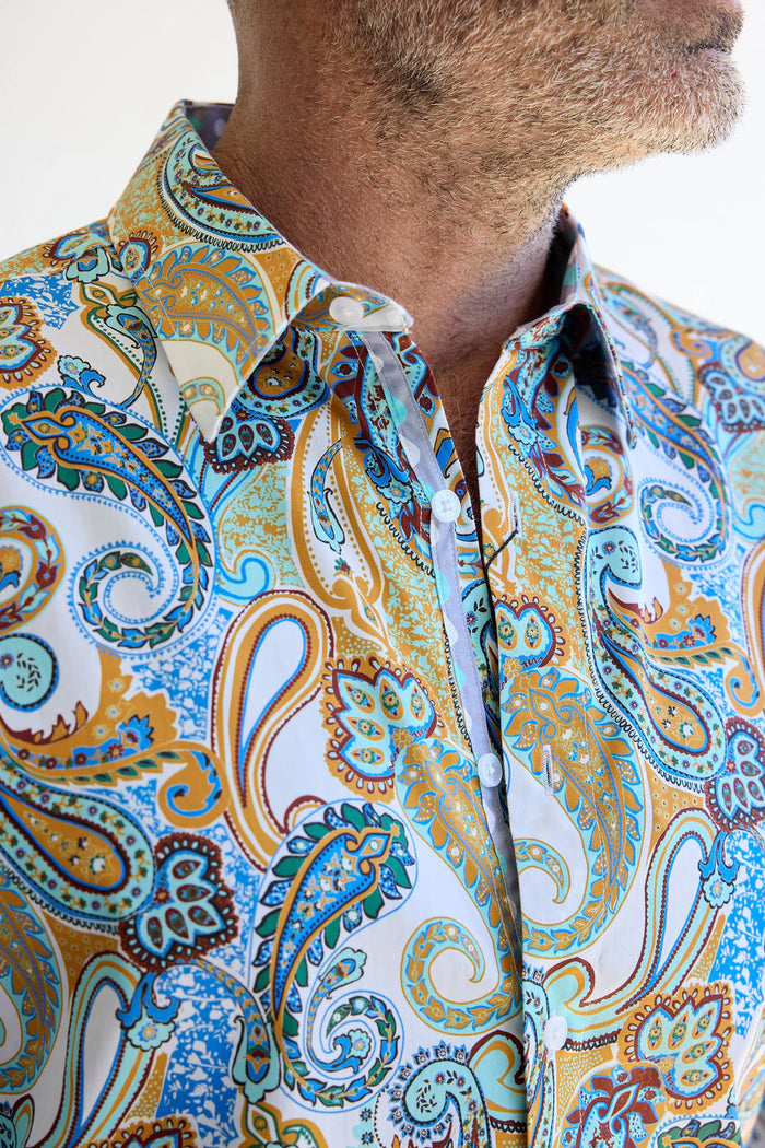 John Lennon Long Sleeve Shirt 'Bristol' in Mustard