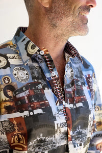 John Lennon Long Sleeve Shirt 'London'