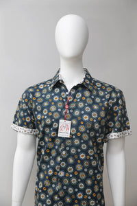 John Lennon Short Sleeve Shirt 'Emirates' Ink