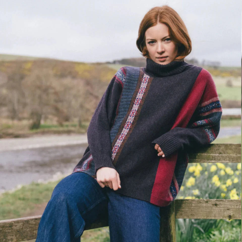 Eribe Montrose Cowl Sweater Bramble