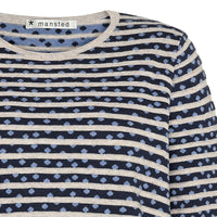 Mansted Fri Cookies & Cream Crew in Blue
