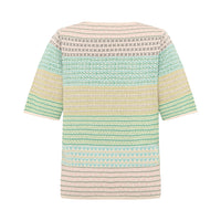 Hilde Eco Eco Tulip Jacquard Tee in Green