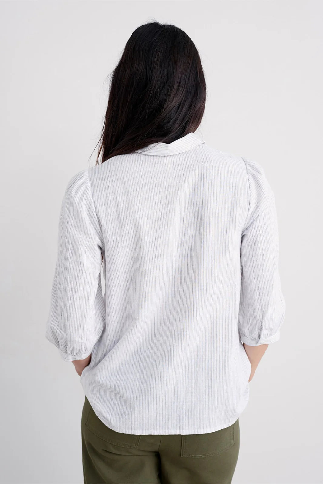 Hope Cottage Embroidered Blouse in Anthyllis Grape Thistle