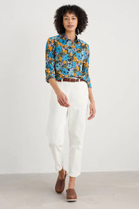 Seasalt Larissa Shirt Citrus Floral Poseidon