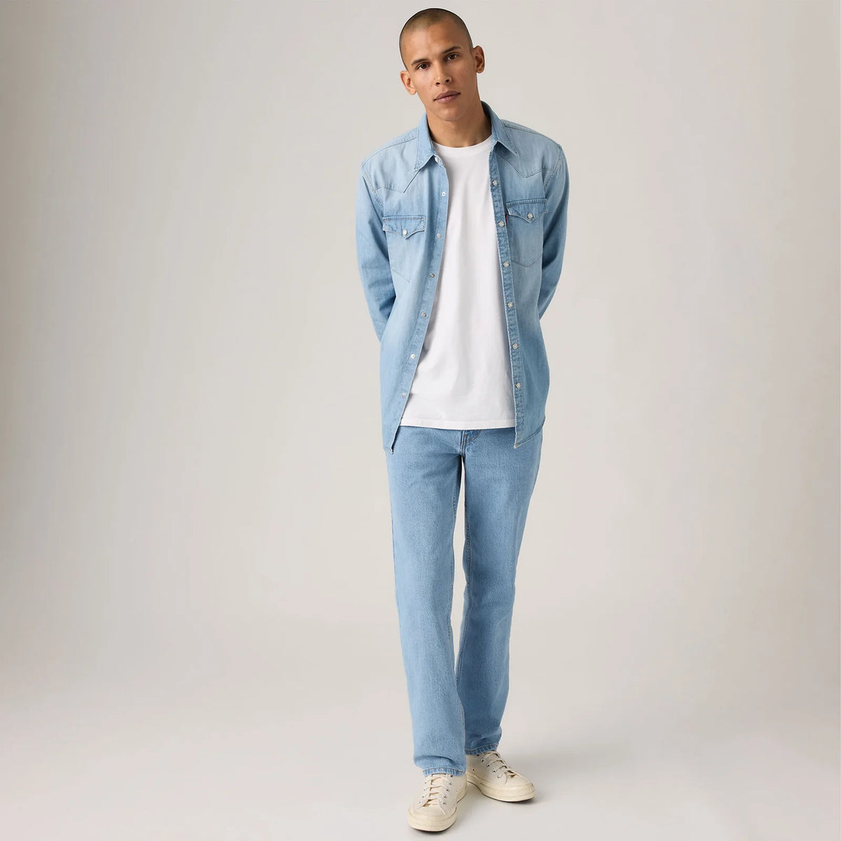 Levi's 516 Men's Straight Jeans Dragon Latte (Light Blue) 0057