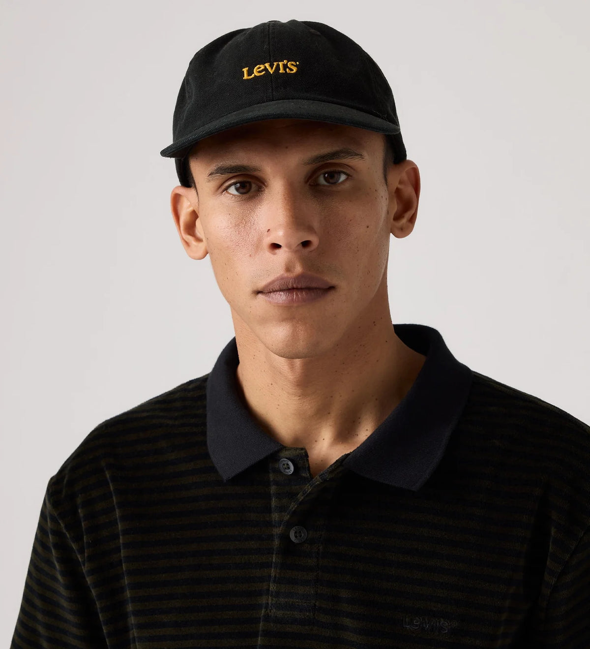 Levi's® Men's Club Logo Cap in Anthracite Night 0000