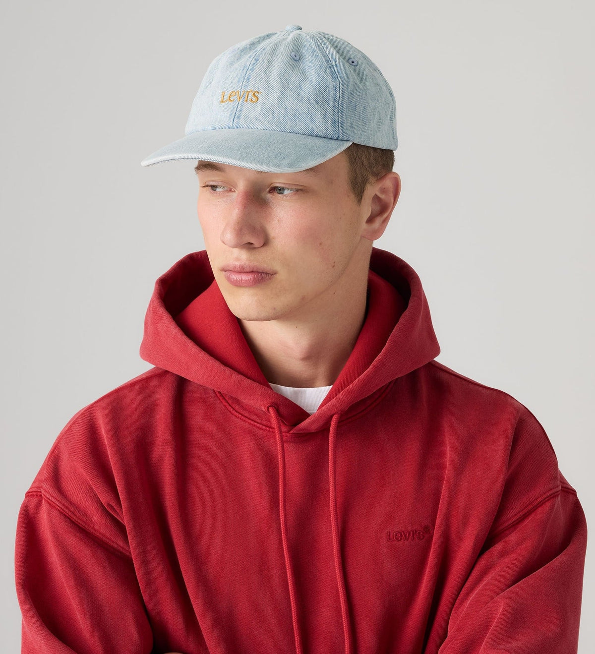 Levi's® Men's Club Logo Cap in I'm Cold In Here Hat 0002