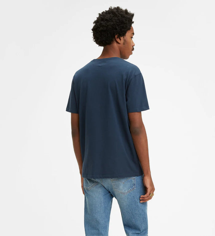 Levi's Original Housemark T-Shirt in Dress Blues Jersey 56605-0017
