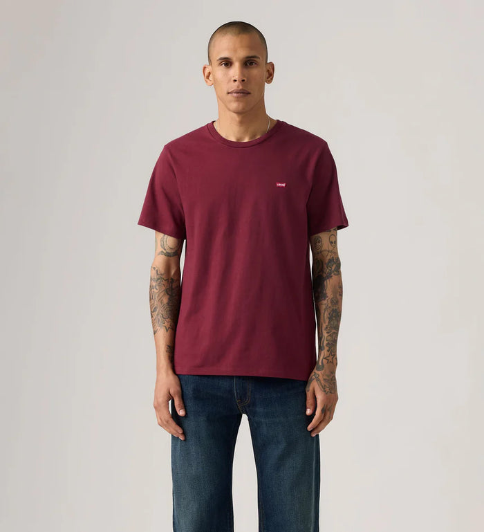 Levi's Original Housemark T-Shirt in Tawny Port Jersey 56605-0300