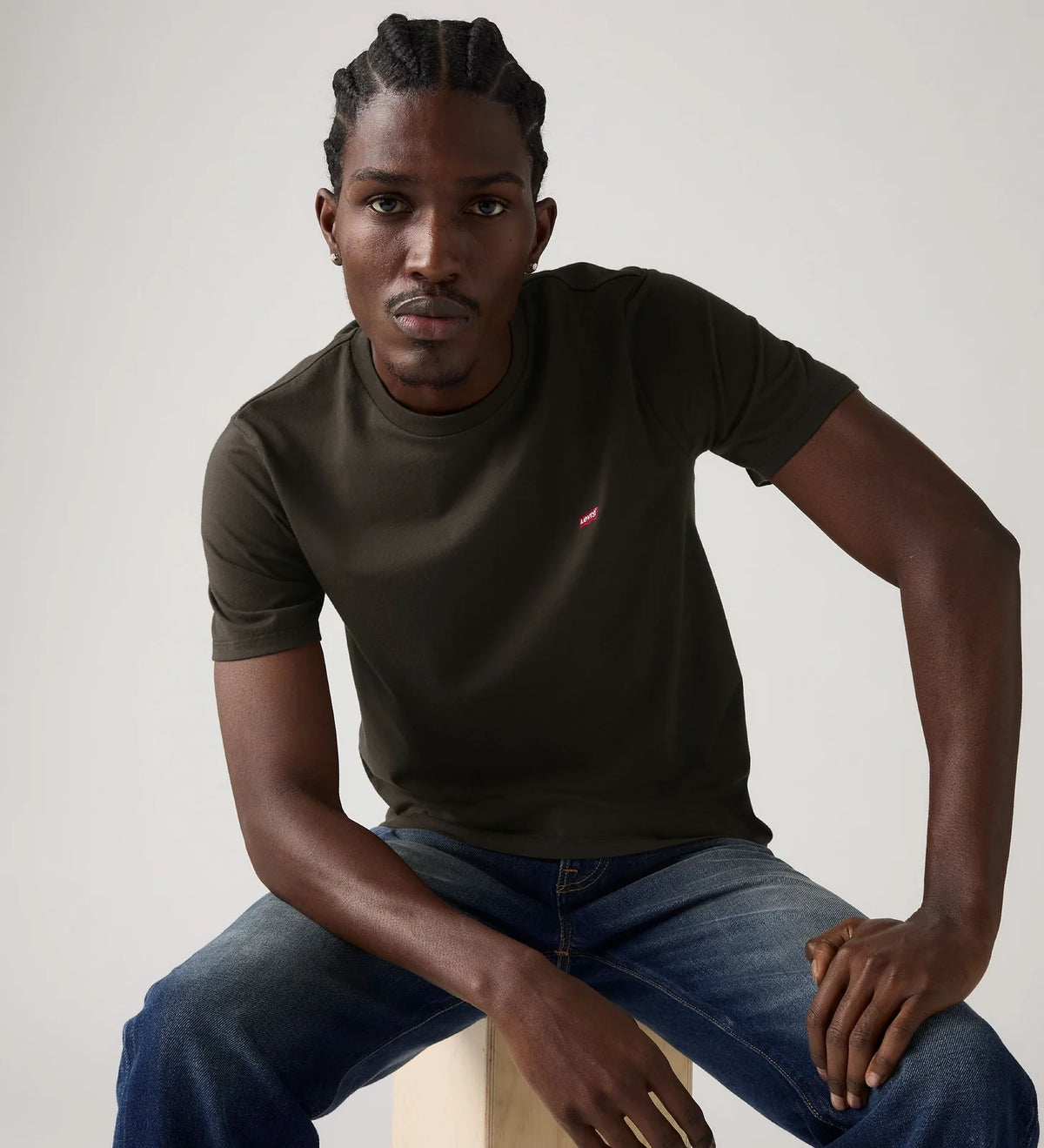 Levi's Original Housemark T-Shirt in Coffee 0321