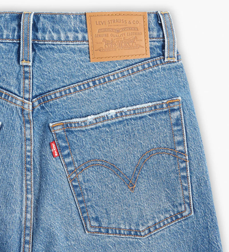 Ribcage Straight  Ankle Jeans in Dance Around 0177