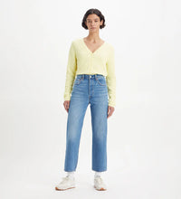Ribcage Straight  Ankle Jeans in Dance Around 0177