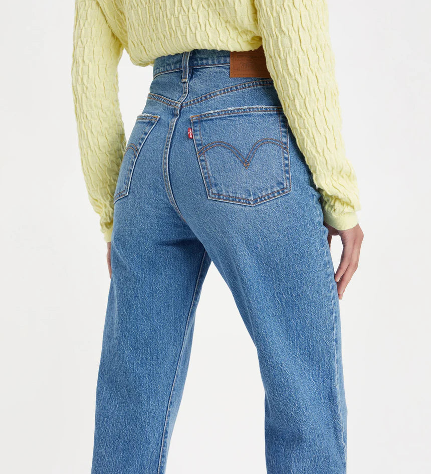 Ribcage Straight  Ankle Jeans in Dance Around 0177