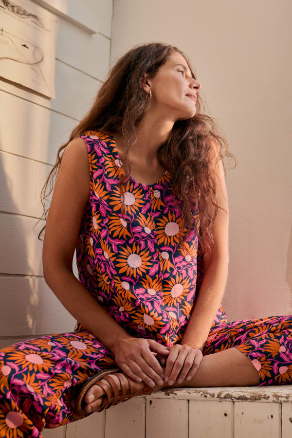 Seasalt Lighthouse Station Vest - Bold Sunflower Maritime