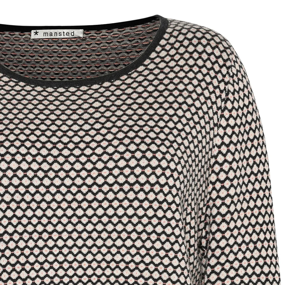 Mansted London Eye Spy Crew in Dark Charcoal