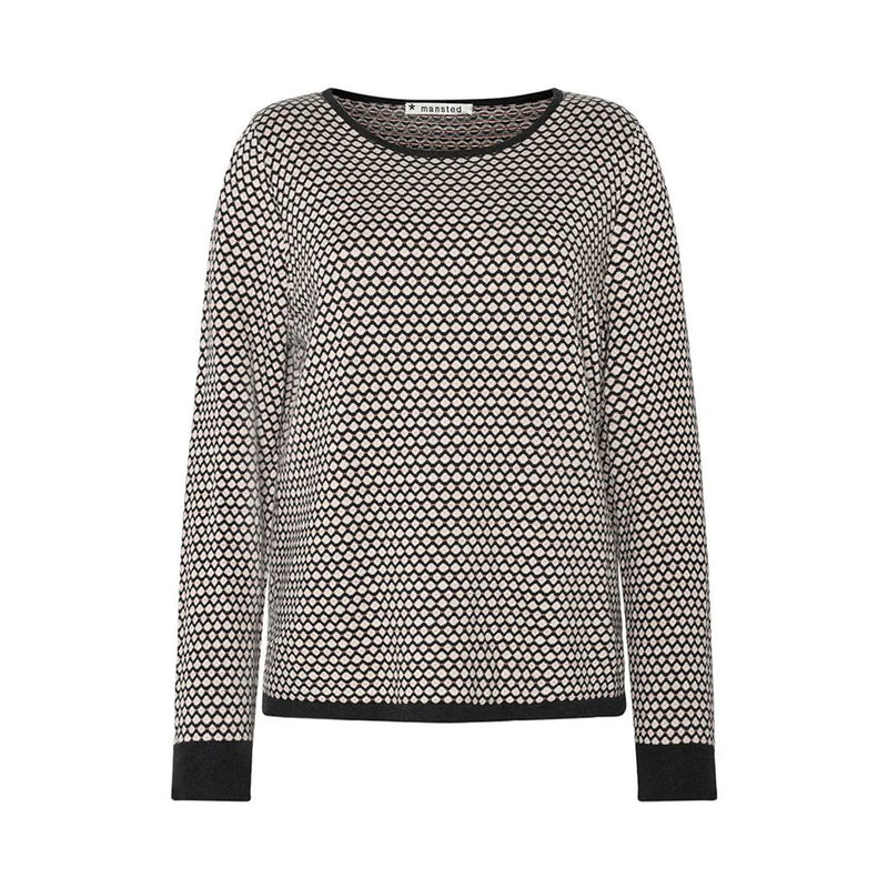 Mansted London Eye Spy Crew in Dark Charcoal