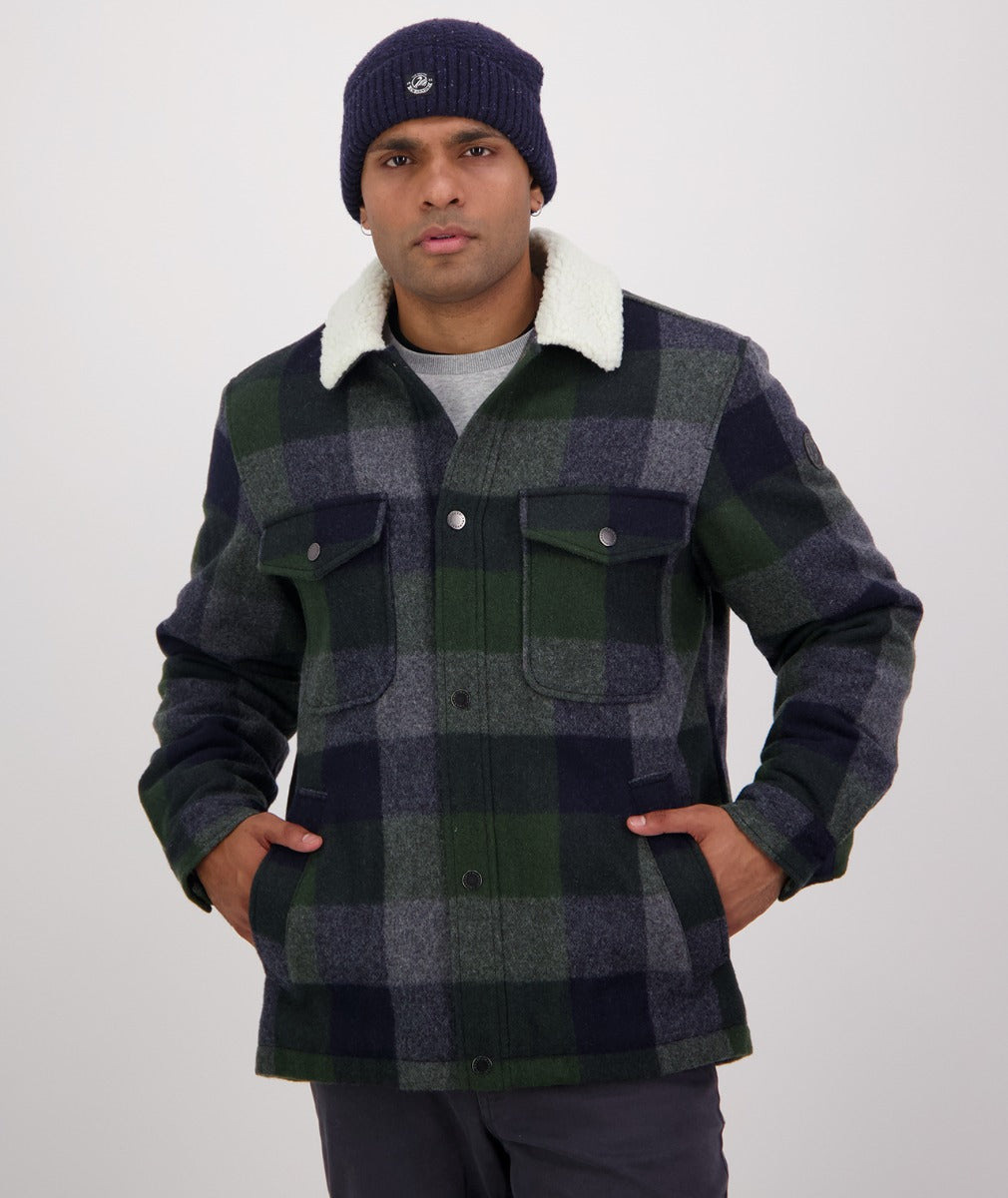 Men's Swanndri Kaituna Jacket Arthurs Pass Check