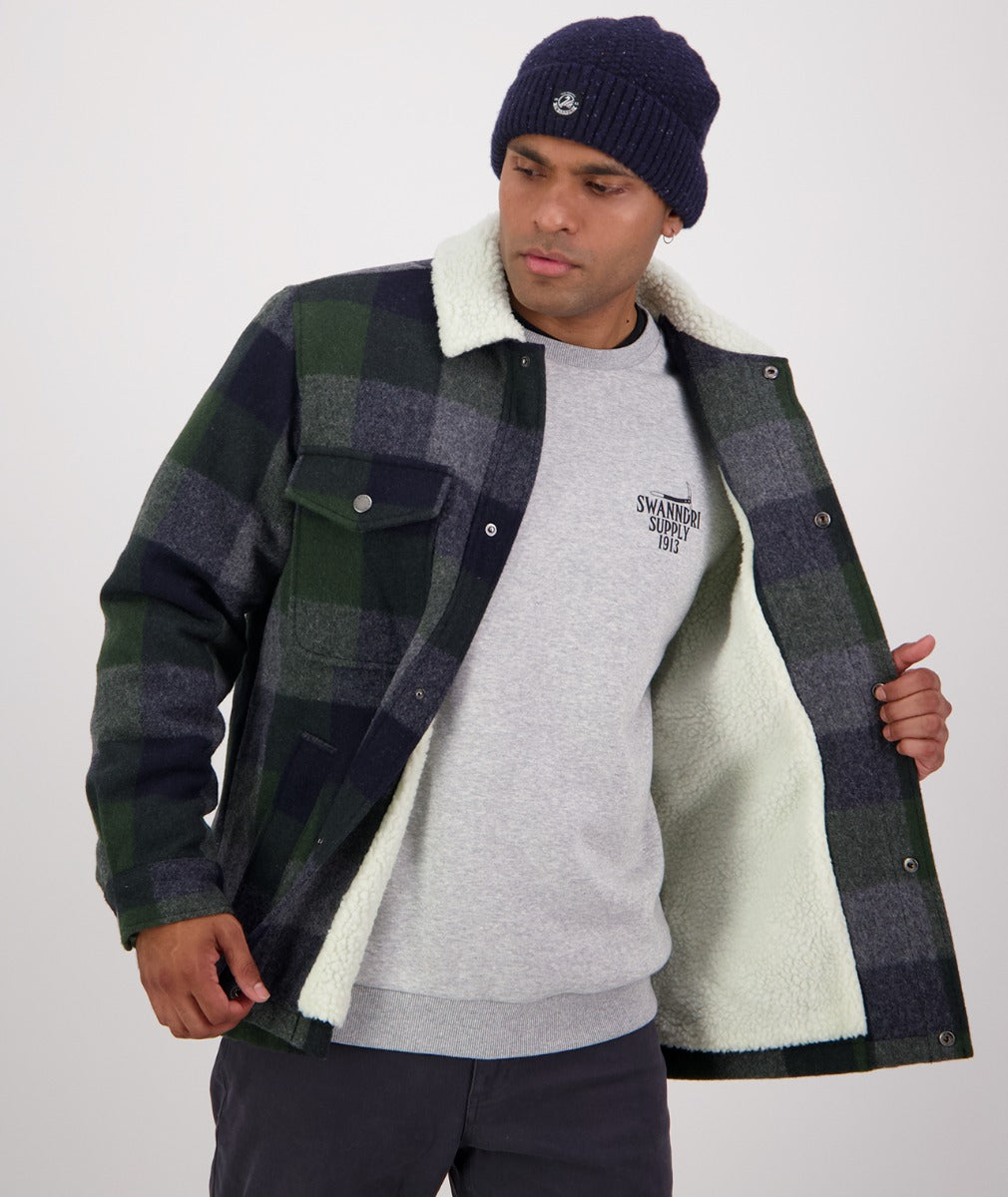 Men's Swanndri Kaituna Jacket Arthurs Pass Check