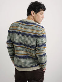 Seasalt Men's Stennack Jumper In Camlan Multi