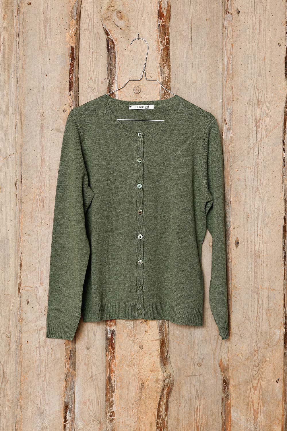 Mansted Midori Cardigan in Forest