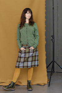 Mansted Midori Cardigan in Forest