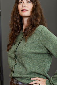 Mansted Midori Cardigan in Forest