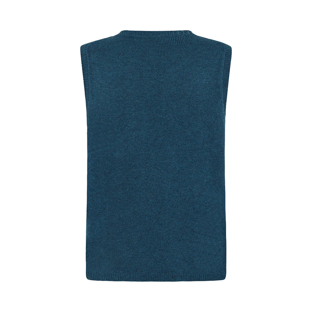 Mansted Mitos Vest in Dark Aqua