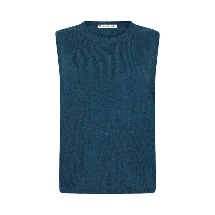 Mansted Mitos Vest in Dark Aqua