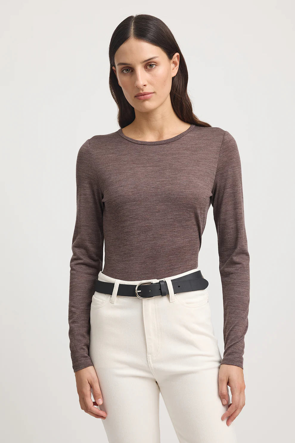 Toorallie Crew Merino L/S Tee 667