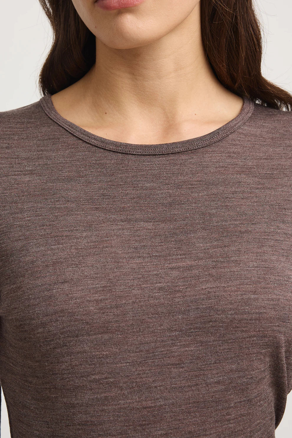 Toorallie Crew Merino L/S Tee 667
