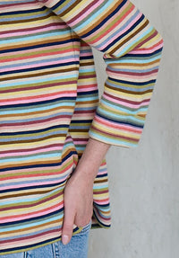 Moriko Eco Links Crew in Light Oat