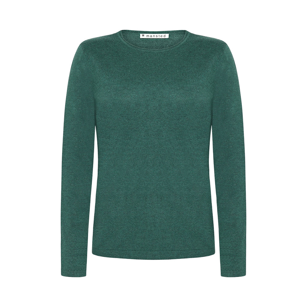 Mansted Nia Classic Crew Neck Jumper in Multiple Colours