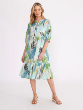 Load image into Gallery viewer, Yarra Trail Palm Print Dress
