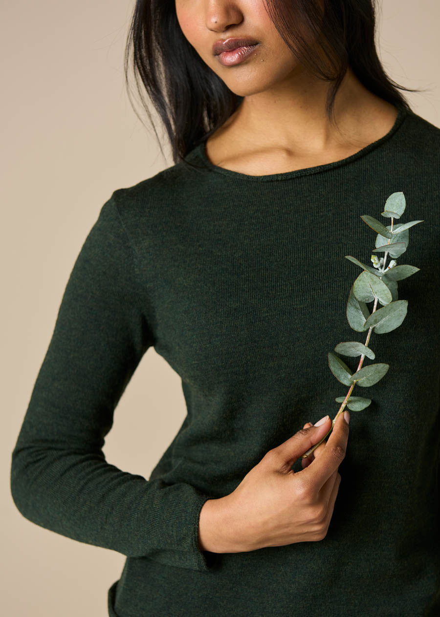 Uimi Phoebe Fine Jersey Top in Merino Wool in Multiple Colours