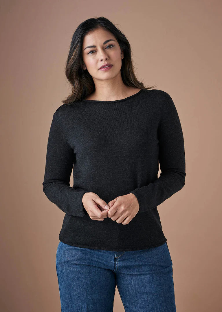 Uimi Phoebe Fine Jersey Top in Merino Wool in Multiple Colours