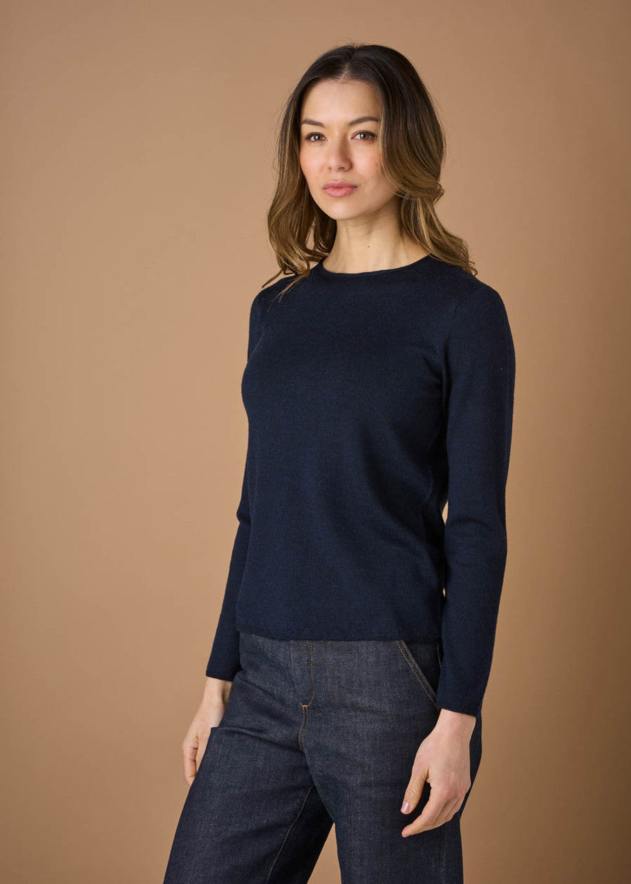 Uimi Phoebe Fine Jersey Top in Merino Wool