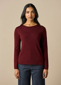 Uimi Phoebe Fine Jersey Top in Merino Wool in Multiple Colours