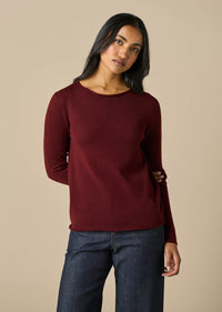 Uimi Phoebe Fine Jersey Top in Merino Wool in Multiple Colours
